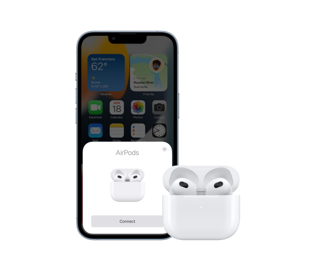 APPLE BT TWS AirPods 3 MME73ZM/A - 690349 - zdjęcie 6